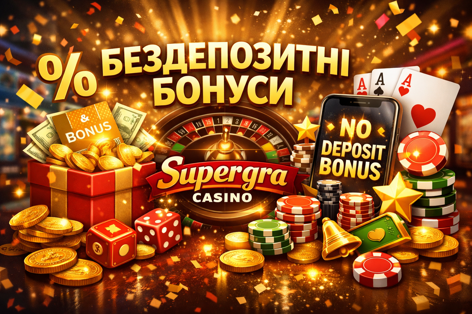 Бездепозитні бонуси